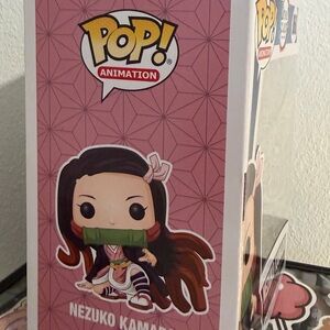 Funko Nezuko Kamado Figure in Pink and Green